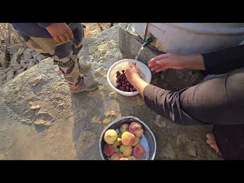 Delivering the healing salt of Mount Gol to Maryam Jahangir