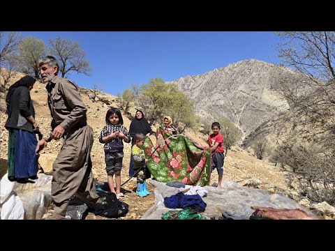 lran nomadic life Preparing for Nowruz Eid in the heart of