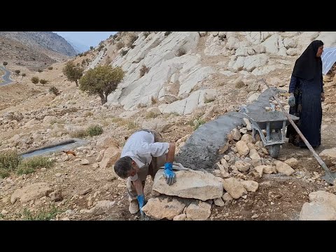 Iran s nomadic life the end of construction of platform