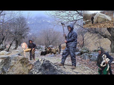 Survival in the winter rain Repairing difficult and