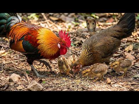 Red Junglefowl 190 Days From Egg to Survivor Survival