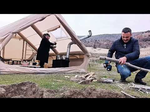 ŞİŞME ÇADIR LA BAHAR KAMPI Bizimailekampta camping