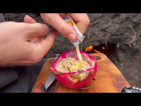 Building a secret shelter in a refrigerator extreme survival