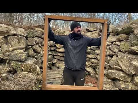 Building a secret survival dugout Underground shelter made