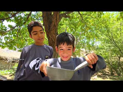 Sweet Village Life Harvesting Fresh Mulberry Baking