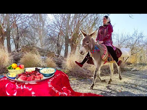 Village Life Iran Yelda Ceremony Amazing Cooking Donkey