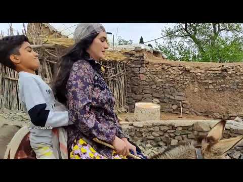 Village Life Iran Amazing Cooking With Mountain Plants