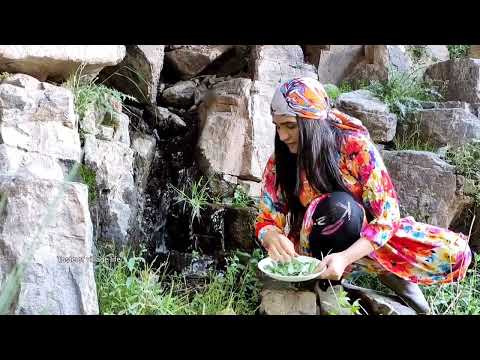 Village Life Iran Village Girl Rides Donkey Shepherds All