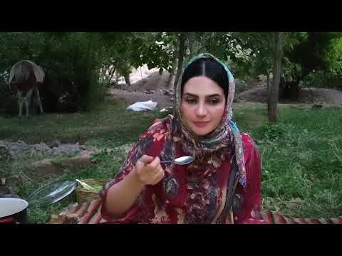 Iranian Cooking Donkey Riding Authentic Village Food