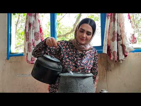 Real Village Life in Iran Traditional Cooking Donkey Ride