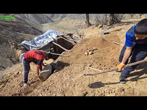 Can We Survive Winter Here Nomad Shelter Bread in Zagros
