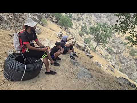 Nomadic Family s Struggle for Mountain Spring Water Wild