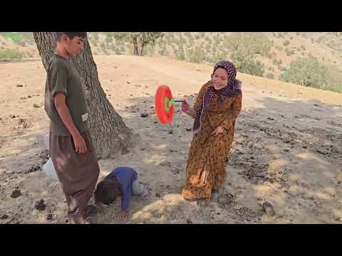Turning a Wild Cave Into a Home Nomadic Family Life in the