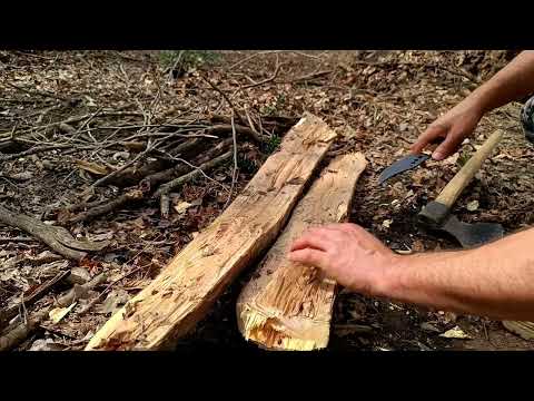 Solo Camping With Tarp Shelter And Asmr Making bread on fire