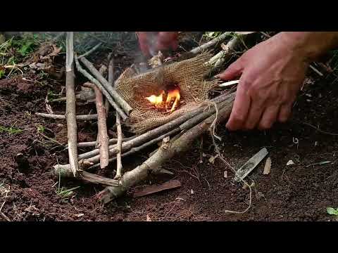 Camping in Harsh Conditions Fog Rain Sunshine and Storm in