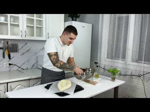 Хачапурі По Аджарськи дома у ДУХОВЦІ Сир Тане в роті