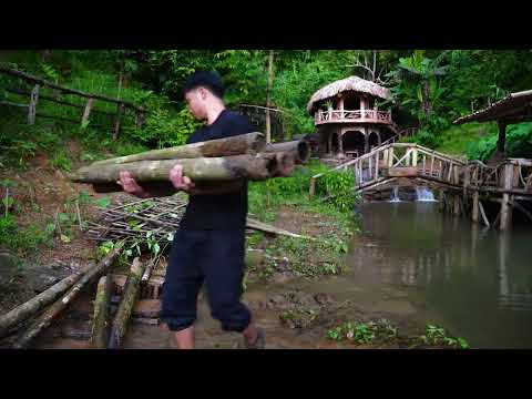 Full Video Building a Chicken Coop Catching Seafood Hunting