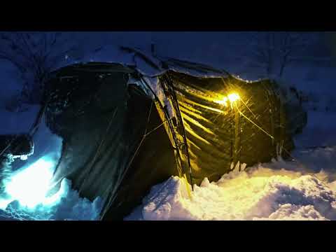 Buried in Snow 24 Hours Alone in a Deadly Blizzard Can I