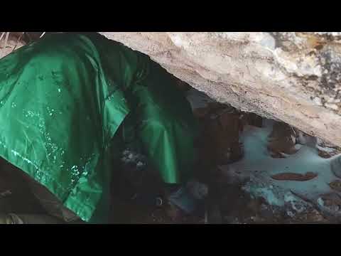 Buried Alive in a Historic Blizzard Trapped in a Stone Cave