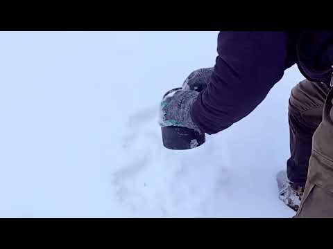 Alone on a Frozen Mountain Building a Stone Shelter to Stay