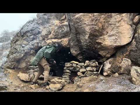Battling a devastating blizzard and extreme cold alone a