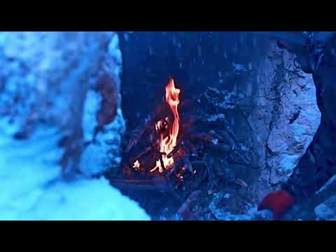 Only an Axe and a Stone House 72 Hours Alone on a Frozen