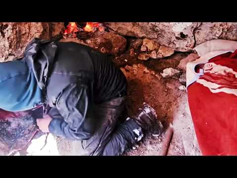 Alone in a Deadly Blizzard With My Dog Survival in a Stone