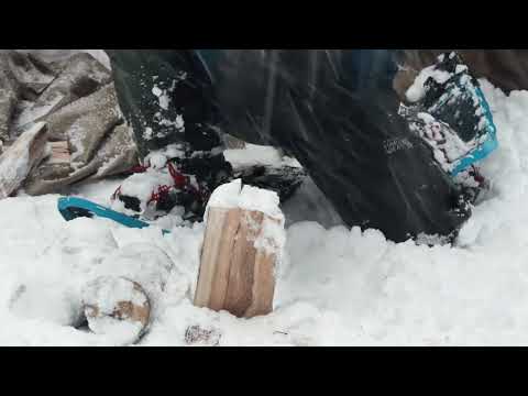 Extreme Winter Survival 61 C Trapped in a Tent During a