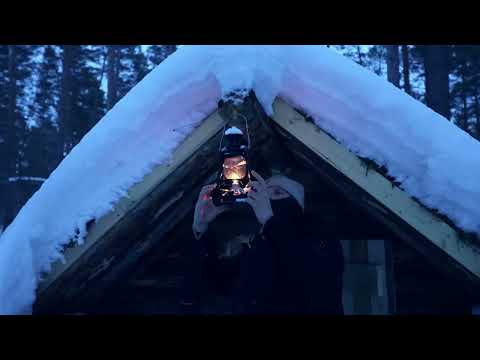 Surviving 62 C in a Wooden Cabin Building a Stove From a