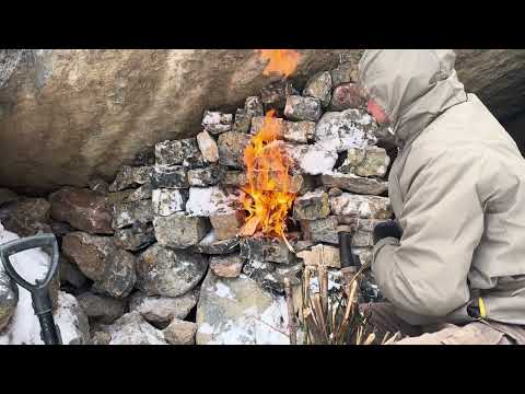 I would have died without this secret cave to keep me warm