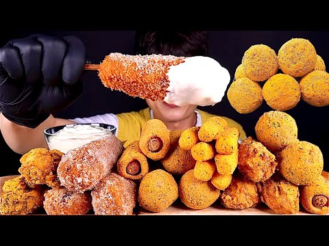 ASMR 뿌링뿌링 뿌링클수혈 뿌링핫도그 뿌링치즈스틱 뿌링닭다리 먹방 Cheese Ball Cheese