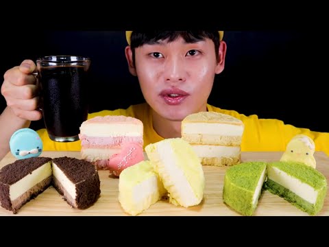 치즈트랩 5가지 치즈케이크 먹방 Five Cheesecake MuKBang