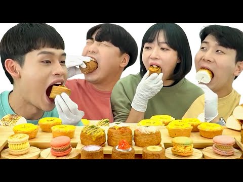 봉길이와 친구들 한입만 비교먹방2탄 Bonggil With Best Friend Big Bite