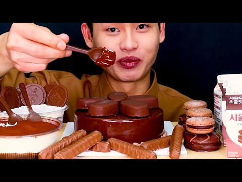 초코 초코파티 초코가득 초콜릿음식 먹방 Chocolate Dessert Chocolate Cake