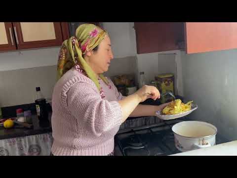 Köy kahvaltısı hazırladık Filizlenmiş soğan ekimi Bol