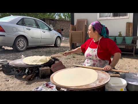 Odun Ateşinde Mayalı Bazlama Yağlı Ekmek Yeni Yazmalarım