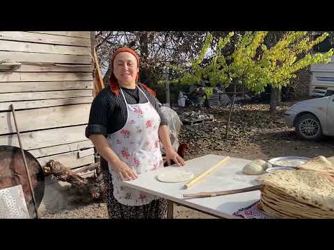 SİSLİ BİR GÜN EKŞİ MAYALI KÖY EKMEĞİ