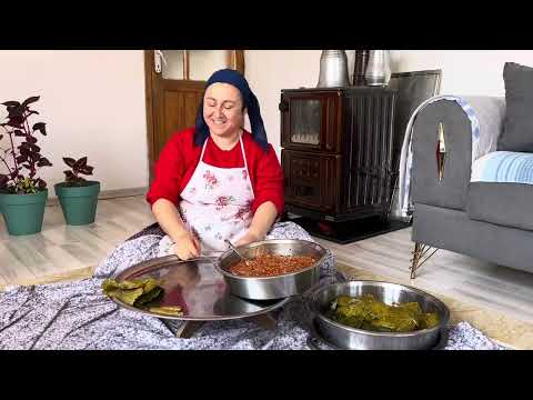 BAYRAMA ÖZEL BUZLUK İÇİN YAPRAK SARMA İÇ HARCIYLA TADINA