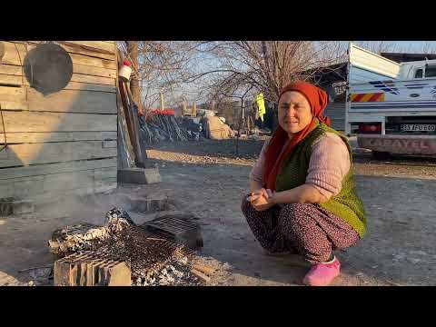 Köyde Misafir Ağırlama Kardeşim Geldi Mangal Bol Sohbet