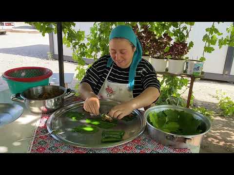 ODUN ATEŞİNDE TADINA DOYUM OLMAYAN PAZI YAPRAĞI SARMASI