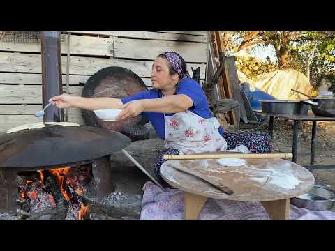 Yemeklik Kış Kabağı Gözlemeleri Köyde Sonbahar