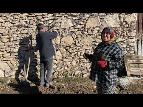 Köy bahçemizde yaptığımız rutin işler vlog