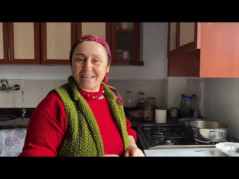 Hafif bir akşam yemeği hazırladık Bol sohbetli