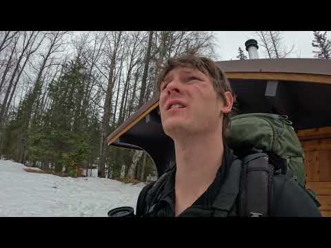 3 Days Hiking to Alaska Cabin Camping Tracking Spring Bears
