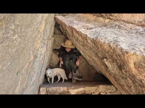 I Turned an Abandoned Cave Into the Coziest Hidden Survival