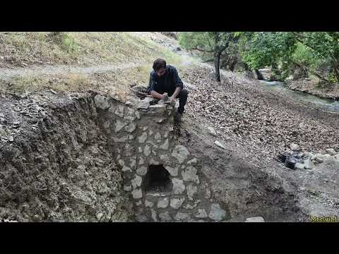 Built an Amazing Underground Shelter by the River with My