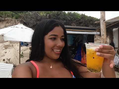 We found a hidden beach in Florianopolis Brazil