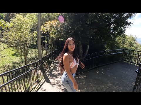 Flying in the city of eternal spring Medellin Colombia