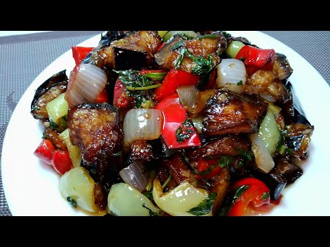 ОЧЕНЬ ВКУСНЫЙ СЫТНЫЙ САЛАТ ИЗ БАКЛАЖАНОВ БАКЛАЖОНЛИ МАЗАЛИ