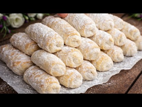 Нежные как Мороженое Ореховые трубочки за 10 минут Простой